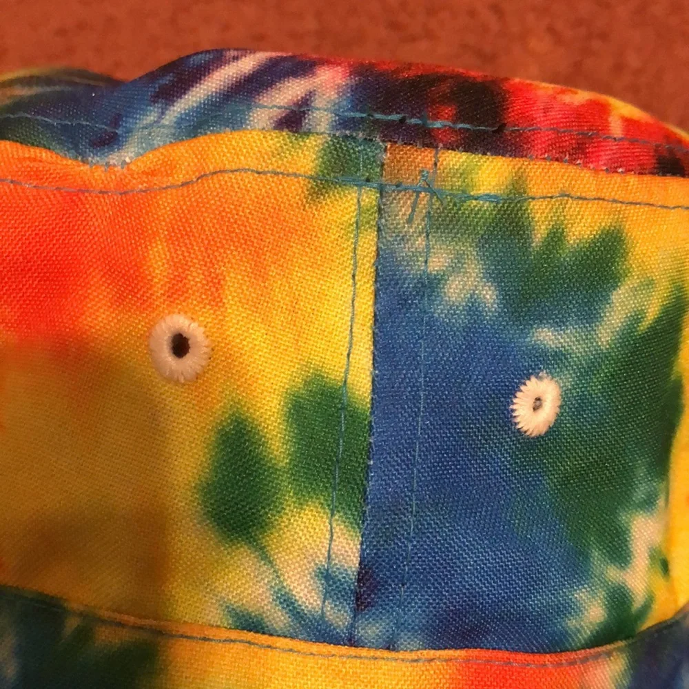 Tie dye Rainbow Bucket Hat 🌈